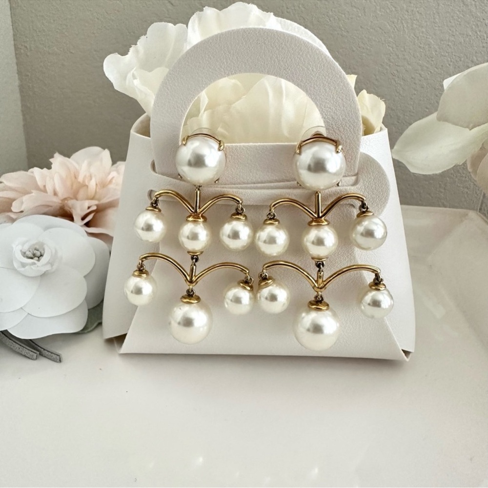 LELE SADOUGHI Ashford Pearl Chandelier Earrings - Picture 9 of 11